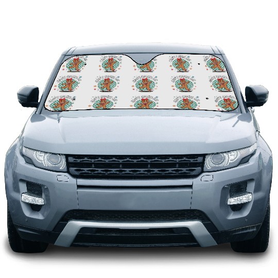 Merry Christmas , Christmas tree retro Car Sun Shades