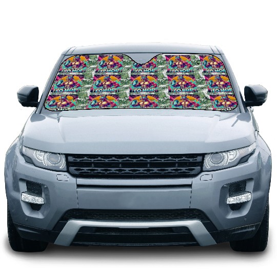 Retro Muscle Kangaroo Car Sun Shades