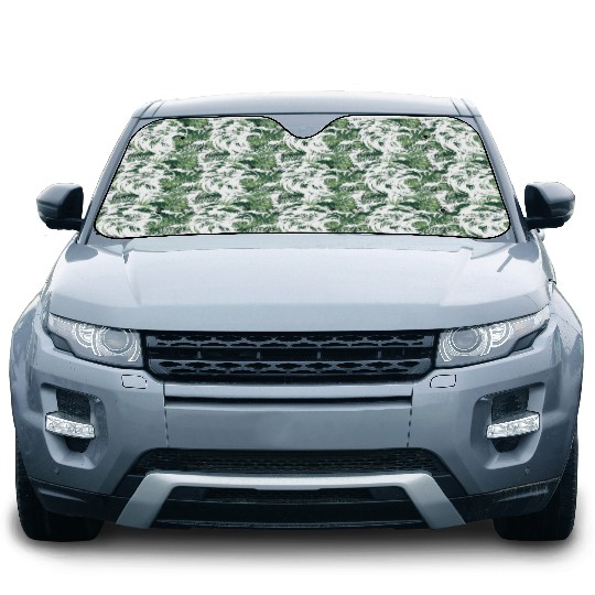 Elegant Bird Of Prey As A Powerful Animal Graphic Car Sun Shades