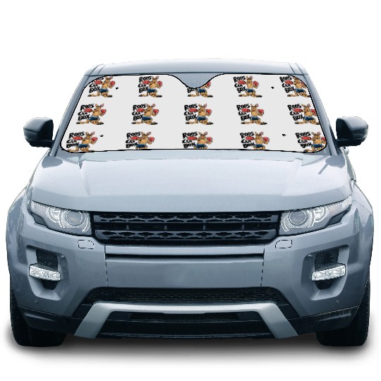 Roos Can Box Kangaroo Boxing Fun for Kangaroo Car Sun Shades