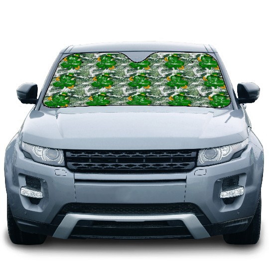 Dibs On The Redhead Funny St Patricks Day Drinking Car Sun Shades