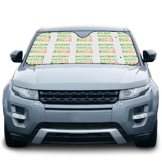 Battery Of A Medical Assistant Car Sun Shades