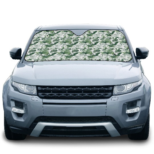 Ornamental Beauty Of A Sea Turtle Car Sun Shades