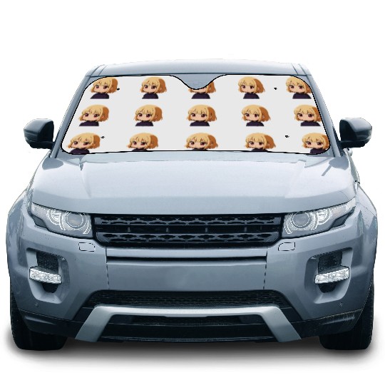 Cha Hae-In chibi version Car Sun Shades