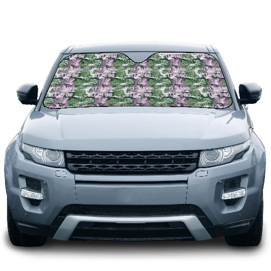 Let’s Go Lesbians Subtle Lesbian Pride Car Sun Shades