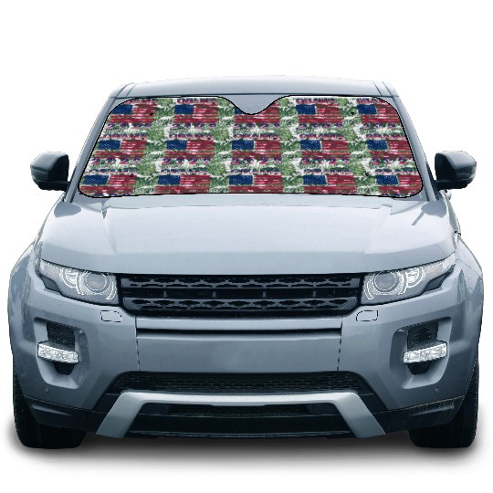 Obama 2028 Vintage Flag Patriotic Politics Protest Car Sun Shades