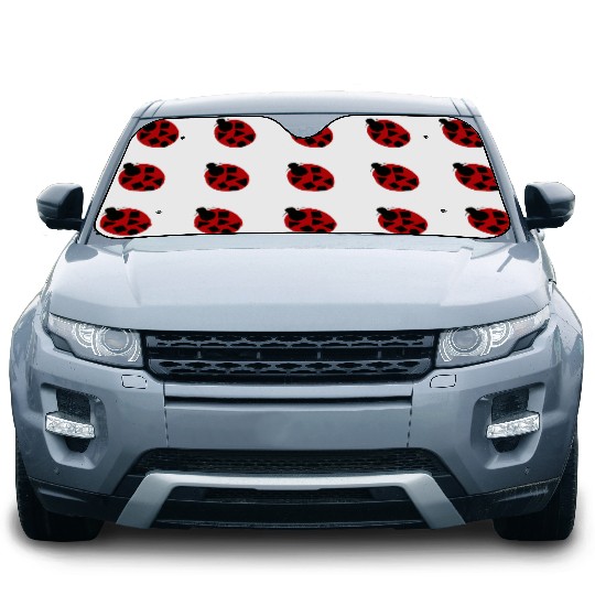 Ladybug insect Excepcionalis Car Sun Shades