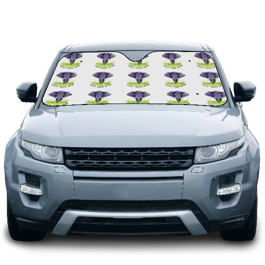 Boom the Bass Elephant Car Sun Shades