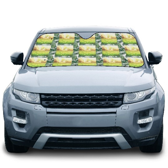 The Kind Rebellion – Grass & Sun Logo (2025) Car Sun Shades