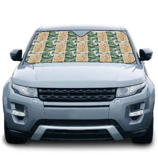 Summer Wild Flowers Car Sun Shades