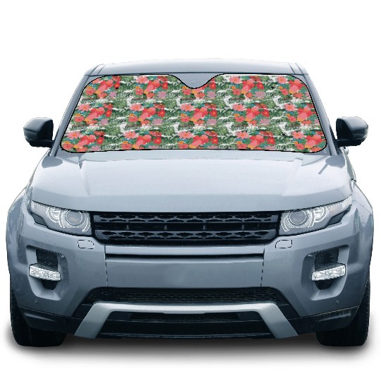 Teaching is a work of heart teacher Car Sun Shades