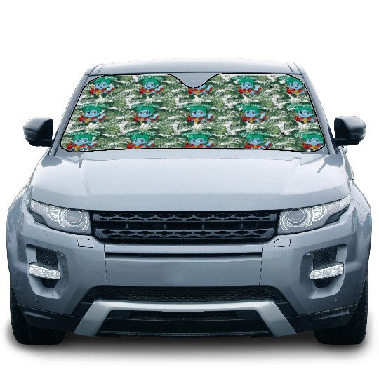 Chibi Style Captain Planet Reduce This!Design Car Sun Shades