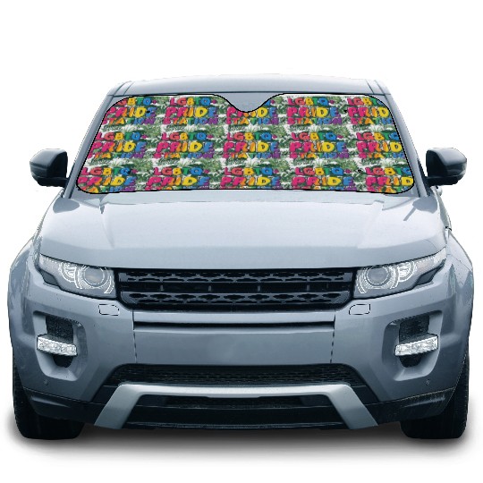 Pride and Proud, Happy Pride Month for LGBTQ Car Sun Shades