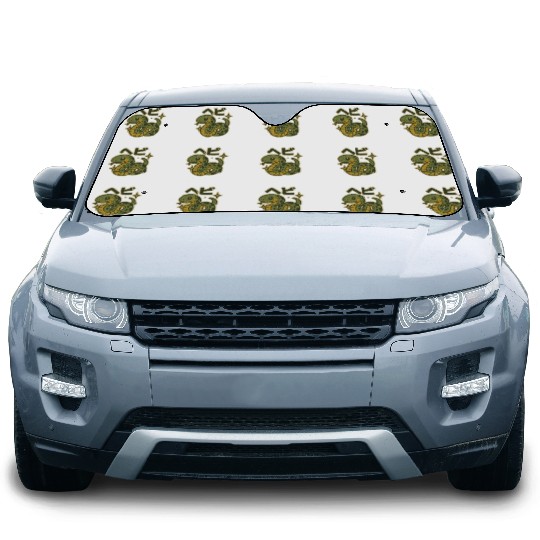 Kawaii Snake Japanese Car Sun Shades