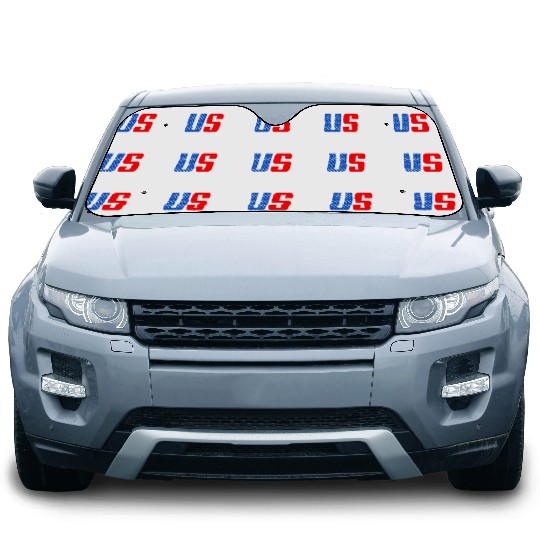 Stars and Stripes USA Flag Design Car Sun Shades