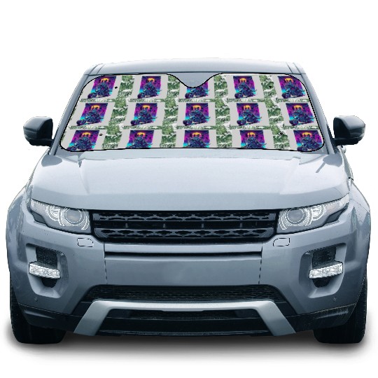 Futuristic Rhinoceros Cyber Ride Car Sun Shades