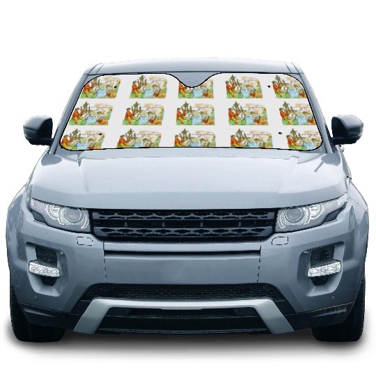 True Crime Tarot Everyday Items Car Sun Shades