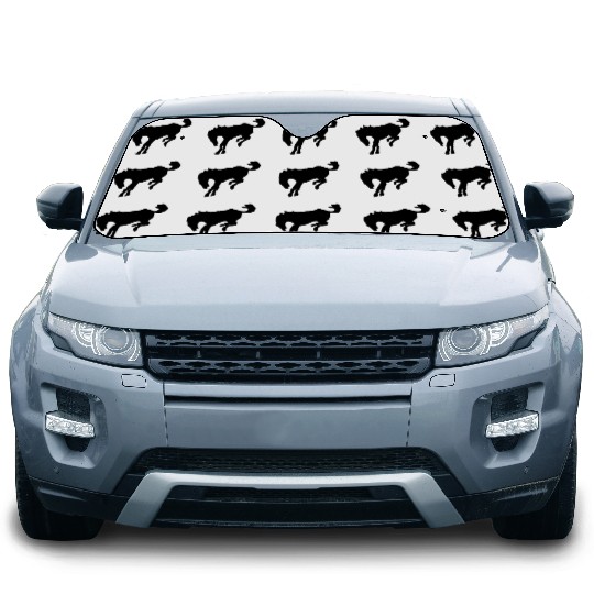 darr horse 01 Car Sun Shades