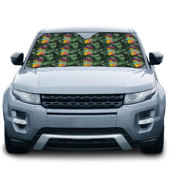 Disney Aladdin Genie 90s Style Retro Vintage Portrait Car Sun Shades