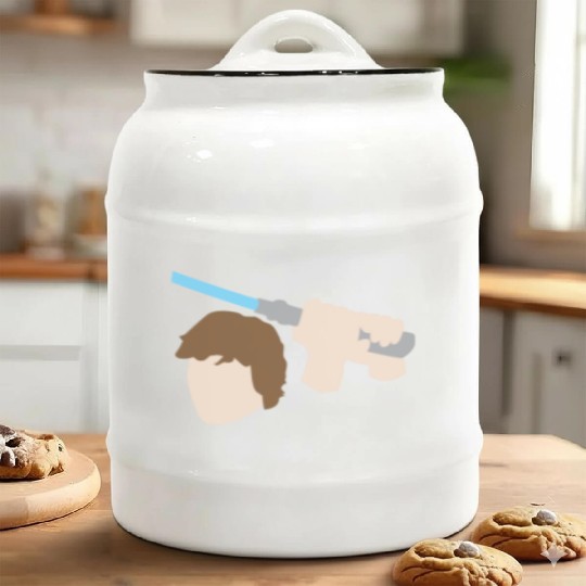 Luke Skywalker Lightsaber Ceramic Cookie Jars