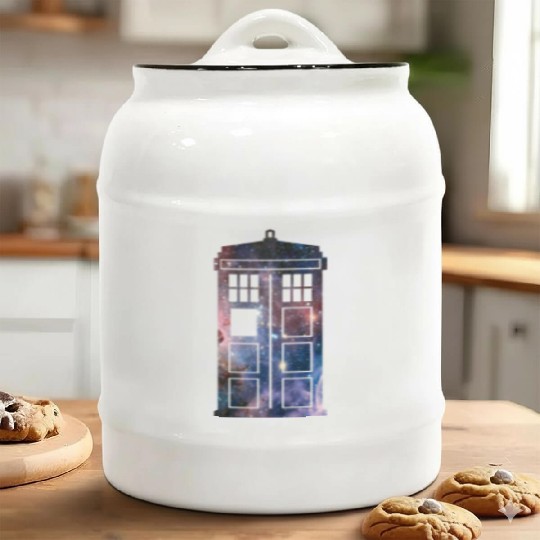 tardis Ceramic Cookie Jars