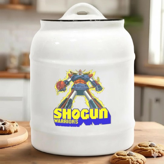 Shogun Warriors Ceramic Cookie Jars