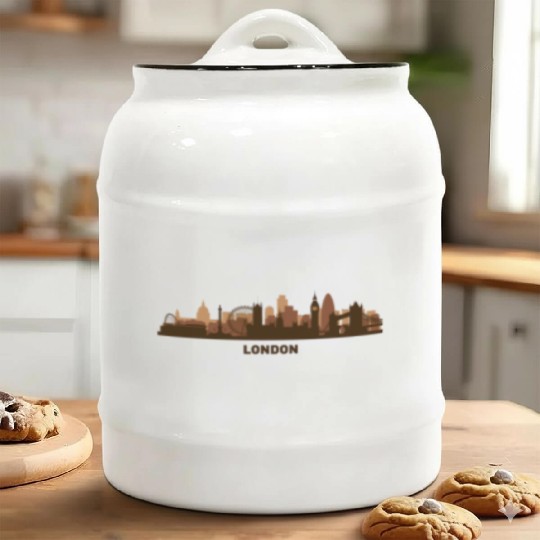 london Ceramic Cookie Jars