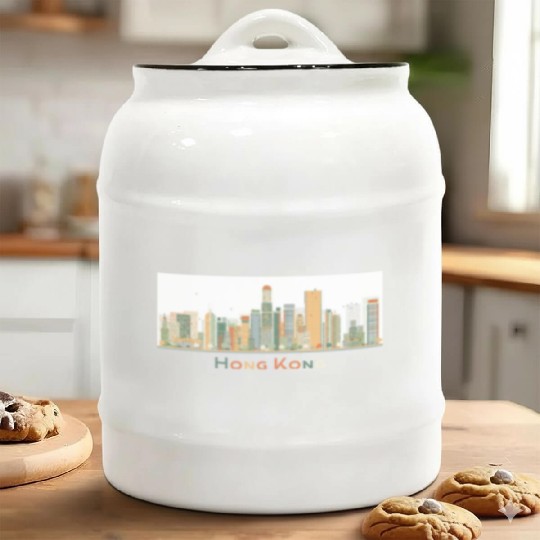 hongkong Ceramic Cookie Jars