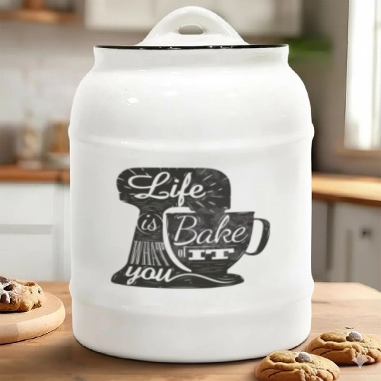 cooking machine design Ceramic Cookie Jars