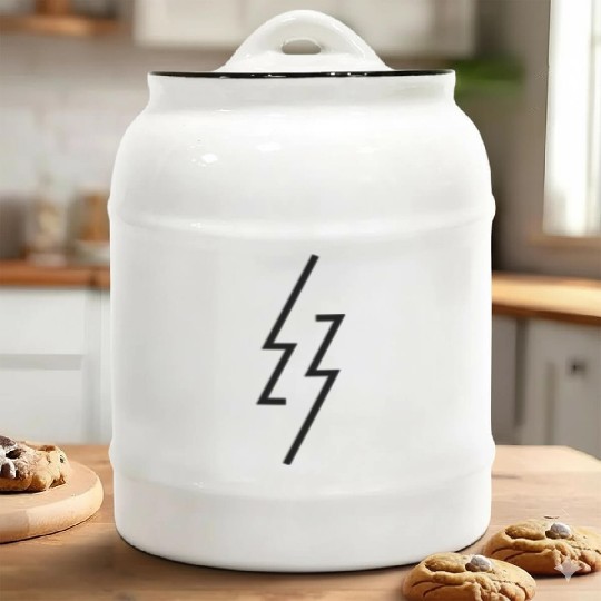 The Flash Minimal Ceramic Cookie Jars