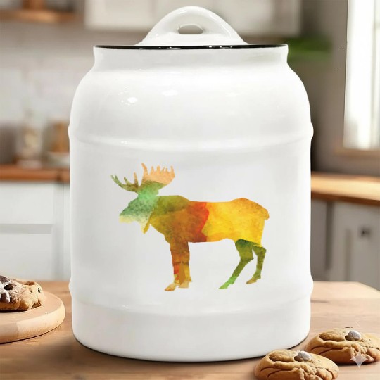 moose Ceramic Cookie Jars