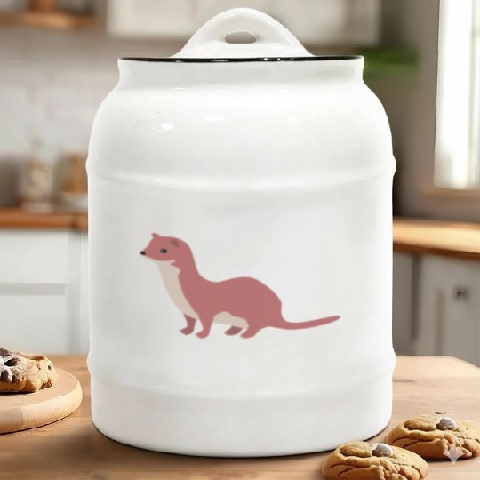 weasel Ceramic Cookie Jars