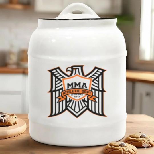 hawk crest mma Ceramic Cookie Jars