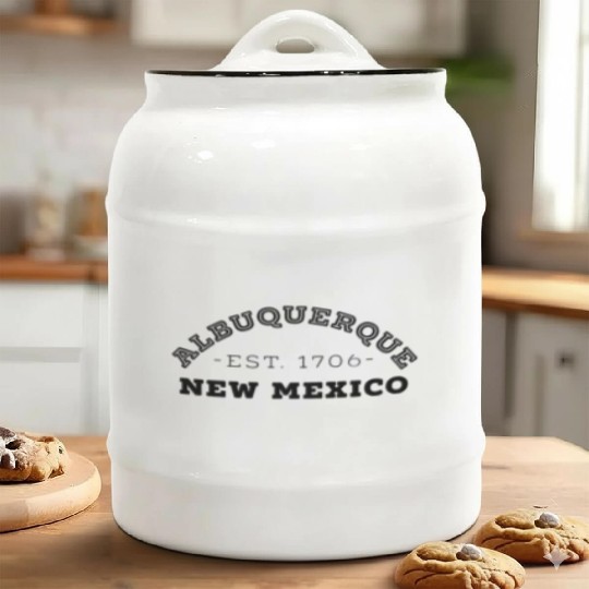 Albuquerque New Mexico Ceramic Cookie Jars