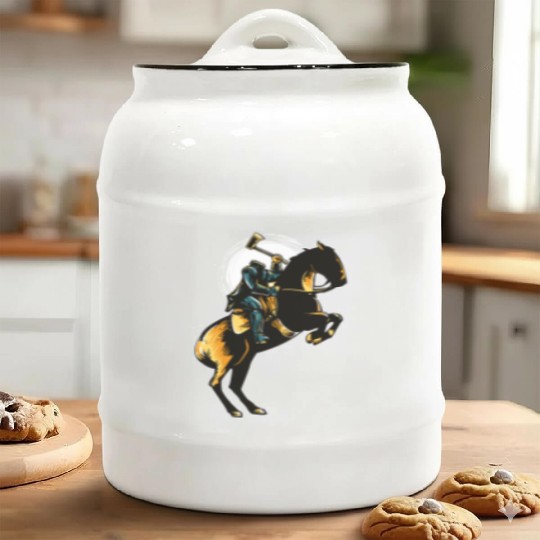 Headless Horseman Ceramic Cookie Jars