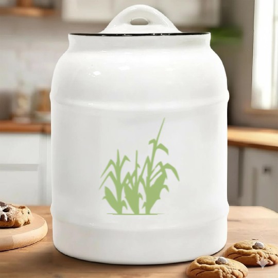 mais corn maize getreide veggie gemuese vegetables Ceramic Cookie Jars