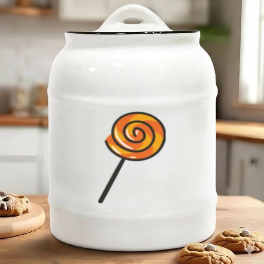 Lollipop Ceramic Cookie Jars