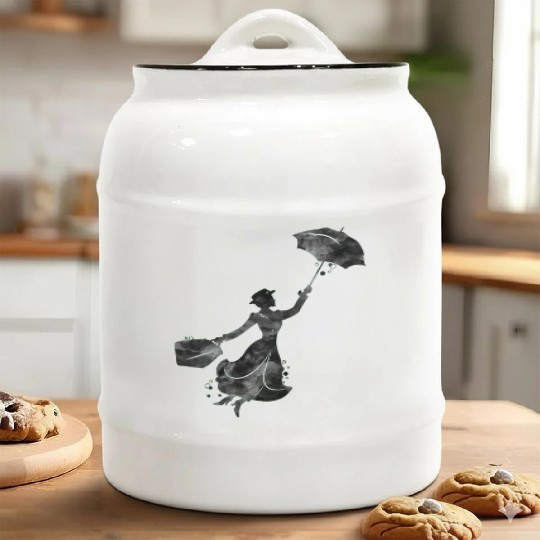 Mary Poppins Ceramic Cookie Jars