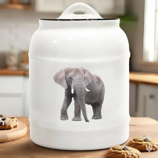 Elephant Ceramic Cookie Jars