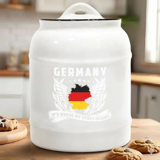 Germany - Germany is where my story begins Ceramic Cookie Jars