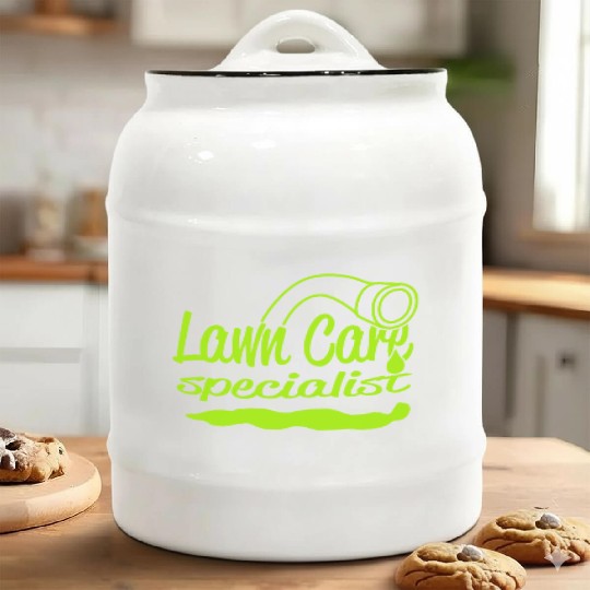 lawn care Ceramic Cookie Jars