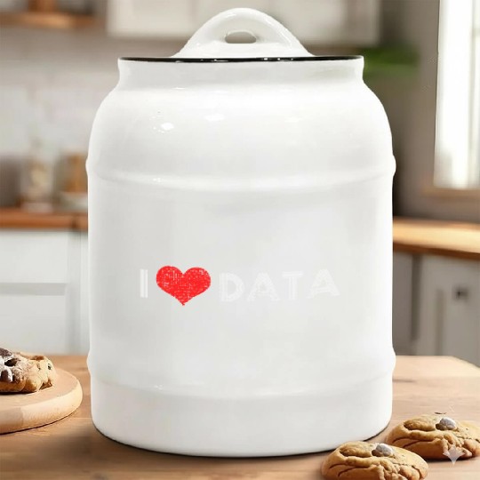 Computer Science Mathematics Data Statistics Ceramic Cookie Jars