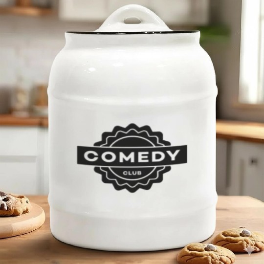 Comedy club free Ceramic Cookie Jars