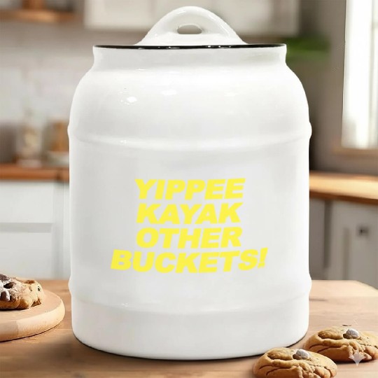 Yippee Kayak Other Buckets Brooklyn Nine Nine B99 Ceramic Cookie Jars