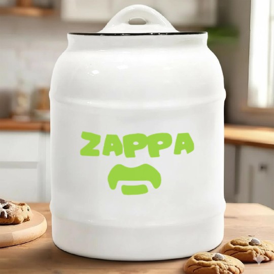 New FRANK ZAPPA Eccentric Rock Icon Logo 70s Men s Ceramic Cookie Jars