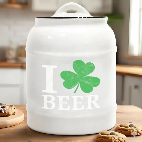 Clover Ceramic Cookie Jars
