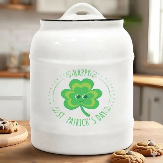 Clover Ceramic Cookie Jars