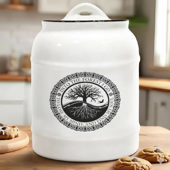 Tree Of Life Ceramic Cookie Jars