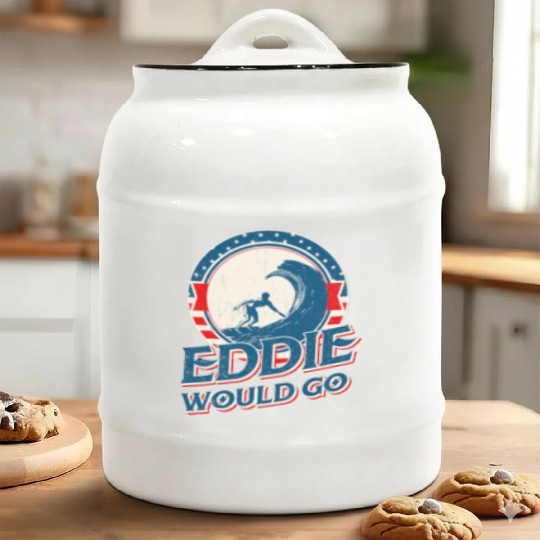 Eddie would go Ceramic Cookie Jars