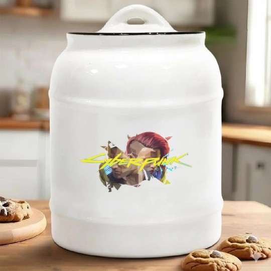 cyberpunk 2077 Ceramic Cookie Jars